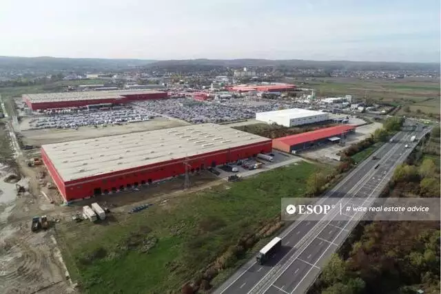 Spatii depozitare si industriale, in Bascov, Argeș, 7.500 mp, 0% comision