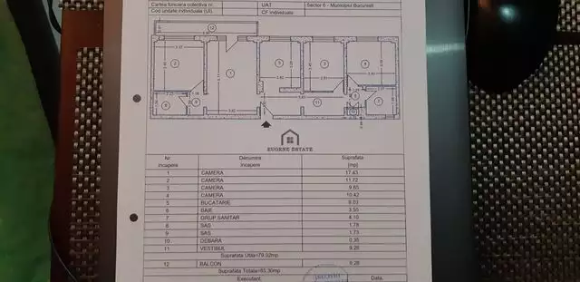 Apartament 4 camere cu centrala proprie - Gorjului