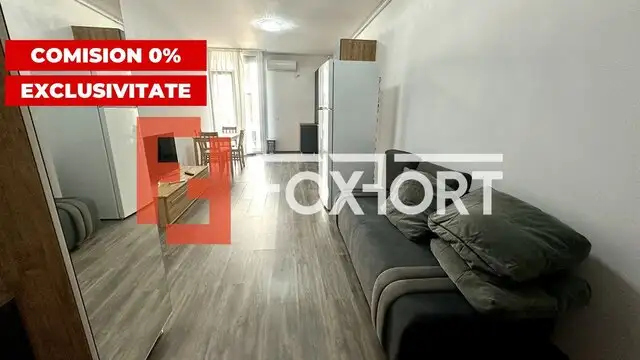 COMISION 0% Apartament cu 2 camere, mobilat, loc de parcare, zona Torontalului