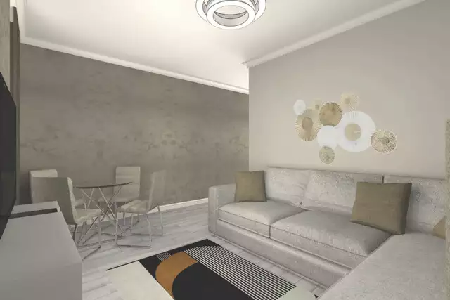 Apartament cu o camera cu dormitor separat in Giroc - ID V3091
