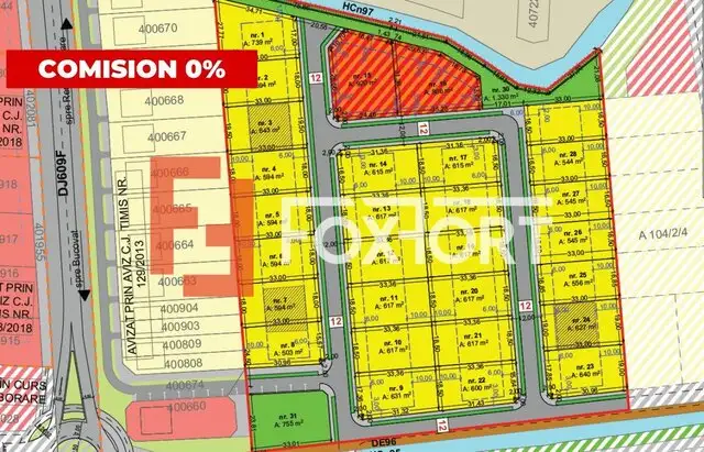 COMISION 0% - Parcele teren duplex cu utilitati - 100 m de strada principala!