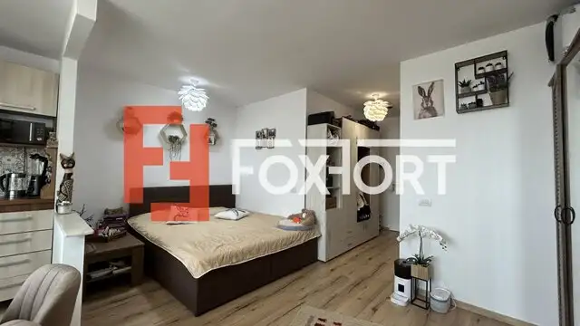 Apartament modern cu o camera in zona ISHO - 34 mp + balcon de 4 mp