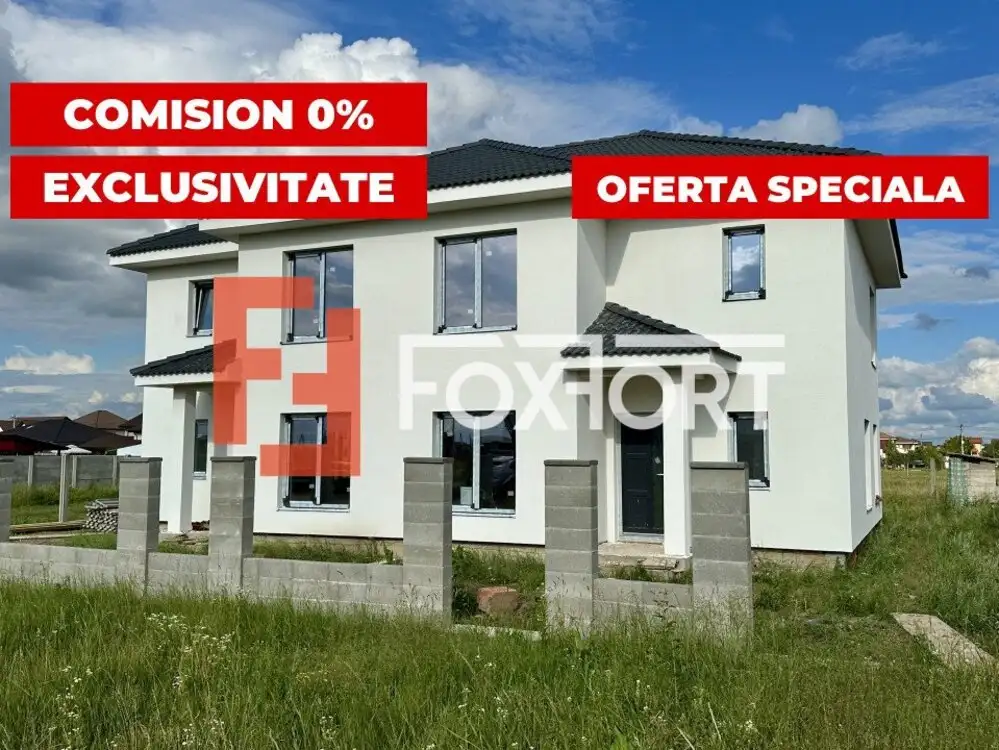 OFERTA! Comision 0% Duplex Mosnita, 5 camere, toate utilitatile!