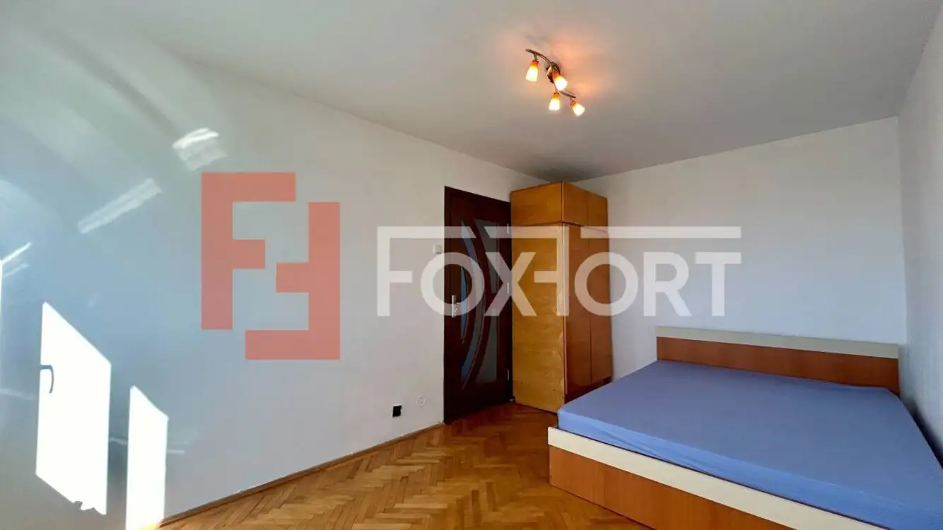 Apartament cu 2 camere 55 mp, semidecomandat, zona Cetatii