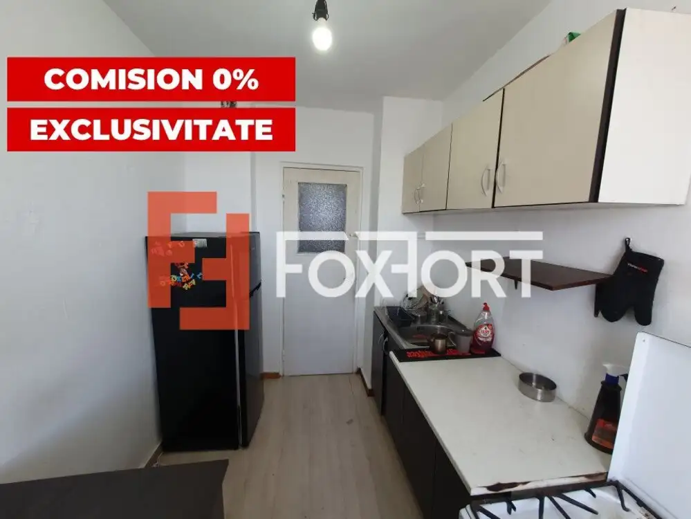 COMISION 0% Apartament 2 camere decomandat etaj intermediar, zona Cetatii