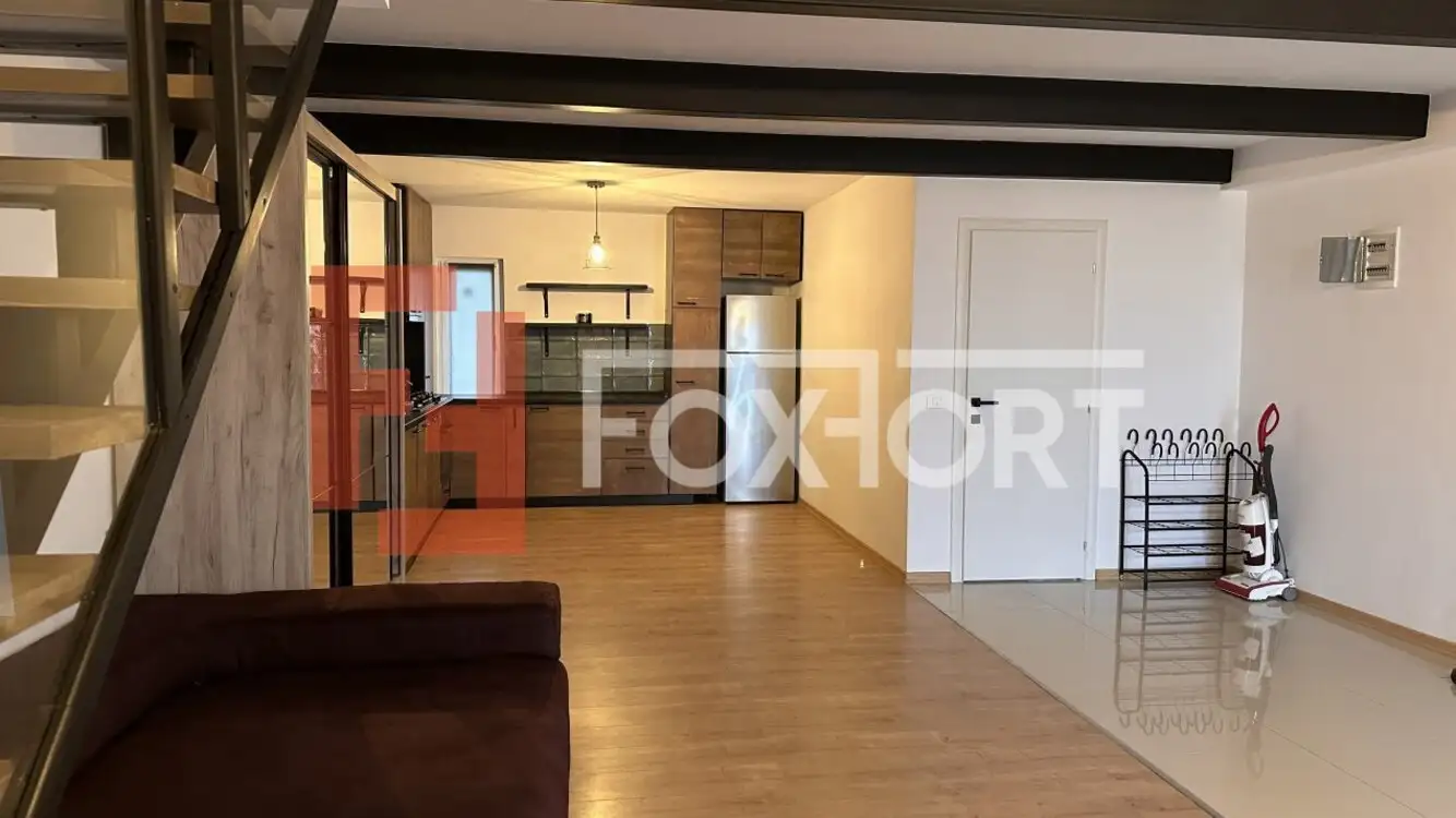 Apartament cu 2 camere tip Loft la etajul 1 cu gradina, in Giroc