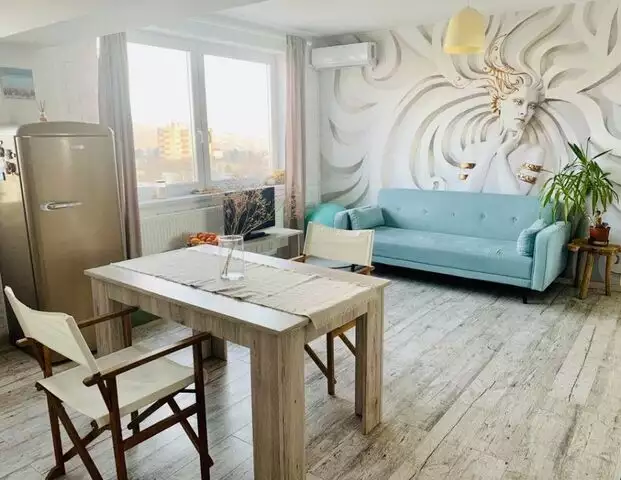 Apartament finisat modern, la cheie, etaj 10/10, zona Piata Hermes