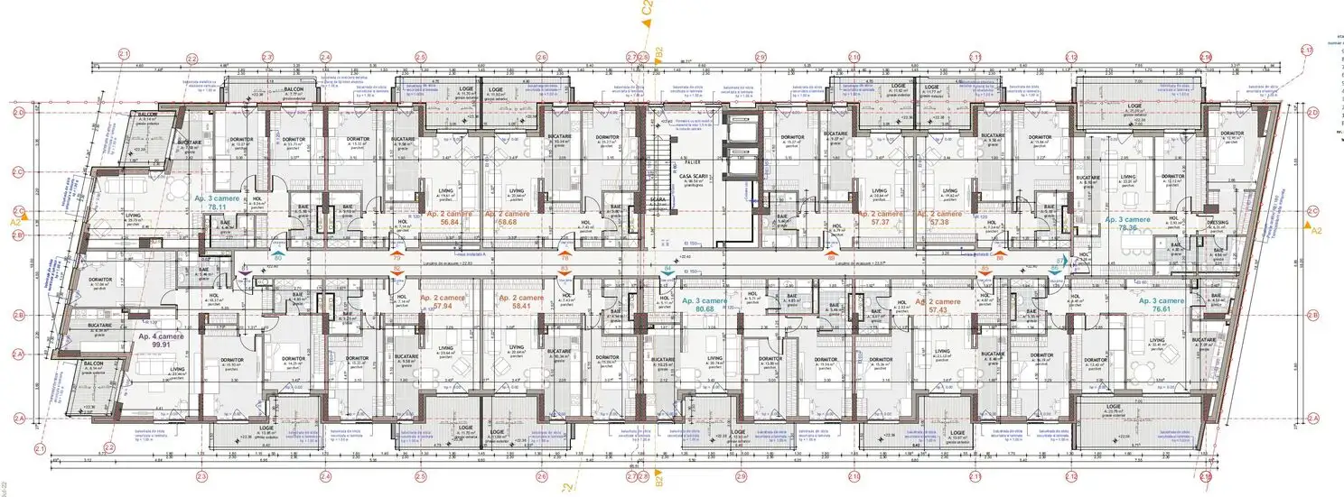 Apartamente de 2-4 camere, proiect nou, cartier Iris