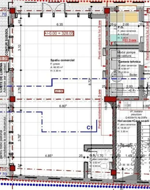 Apartamente 2 camere Marasti zona Teleorman etaj 1 si 2