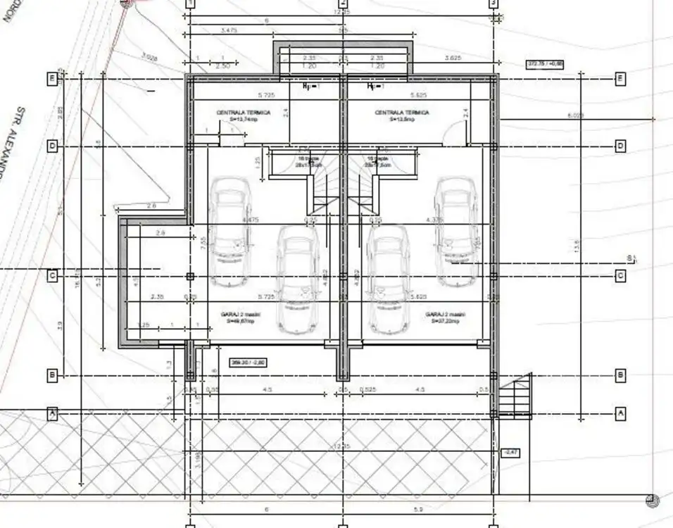 Casa noua , D+P+E+M, cu 5 camere, garaj dublu, in Dambu Rotund!