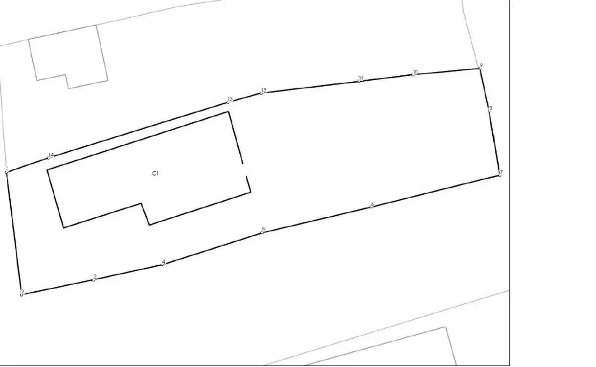 Teren intravilan de 460 mp cu casa demolabila,  Utr: Lip,Dambul Rotund