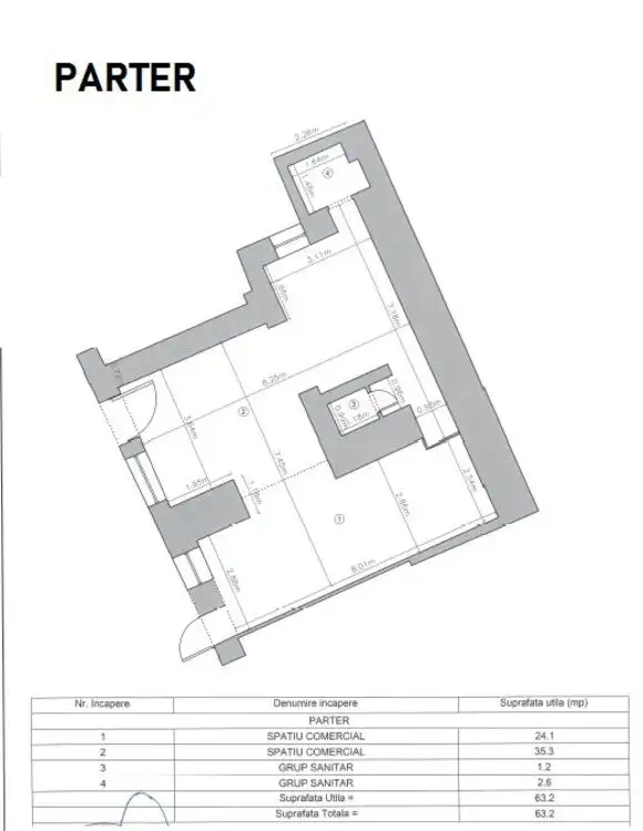 Spatiu comercial in zona Ultracentrala, alimentatie publica in CF