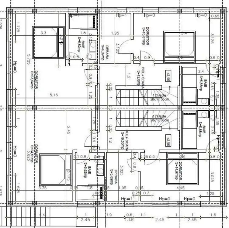 Casa noua , D+P+E+M, cu 5 camere, garaj dublu, in Dambu Rotund!