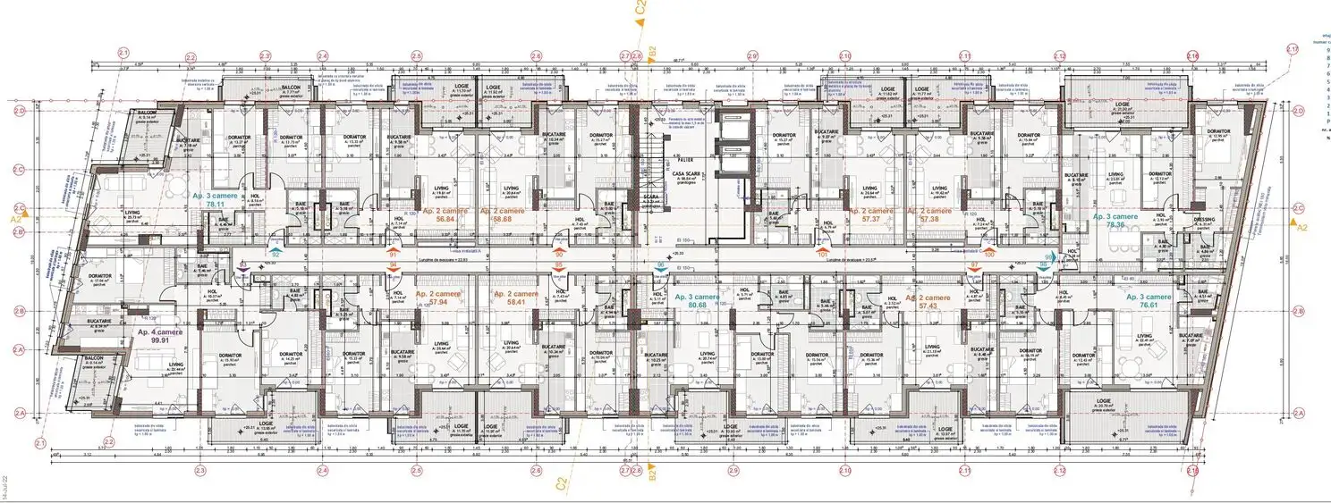 Apartamente de 2,3 si 4 camere, proiect nou, Iris