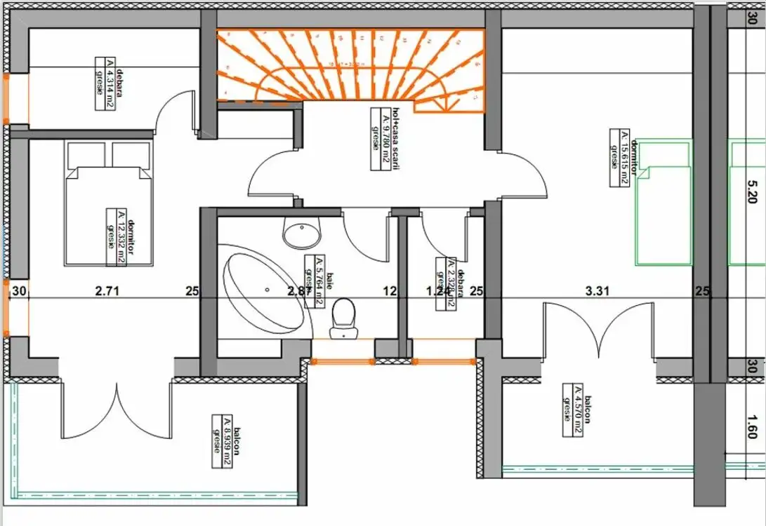 0 % comision, Casa finisata, mobilata complet, str Florilor-Floresti