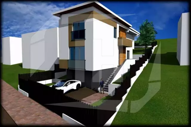 Casa individuala, constructie noua, garaj, in zona TCI din Borhanci