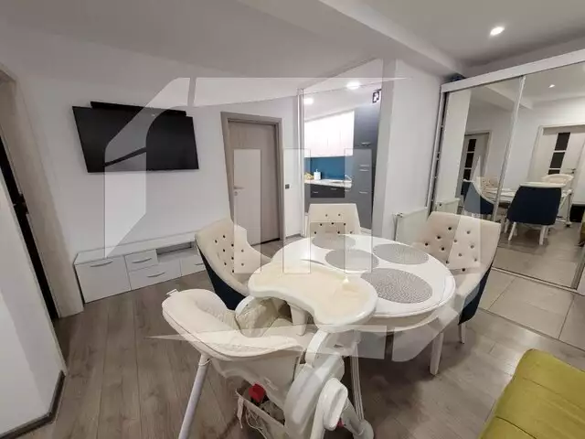 Apartament cu 3 camere, finisat la cheie