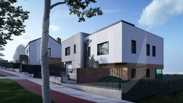 Casa 140 mp utili, 310 mp teren, arhitectura moderna, zona Borhanci