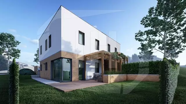 Casa 140 mp utili, 310 mp teren, arhitectura moderna, zona Borhanci