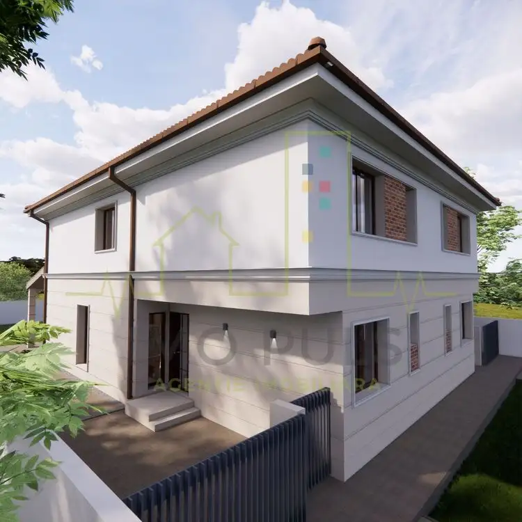 Duplex modern,  5 camere, toate utilitatile