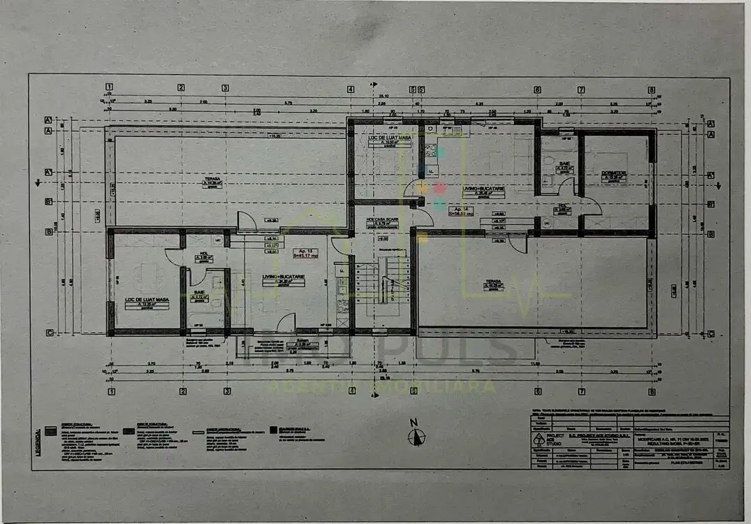 3 Camere. Terasa 45 mp. Braytim