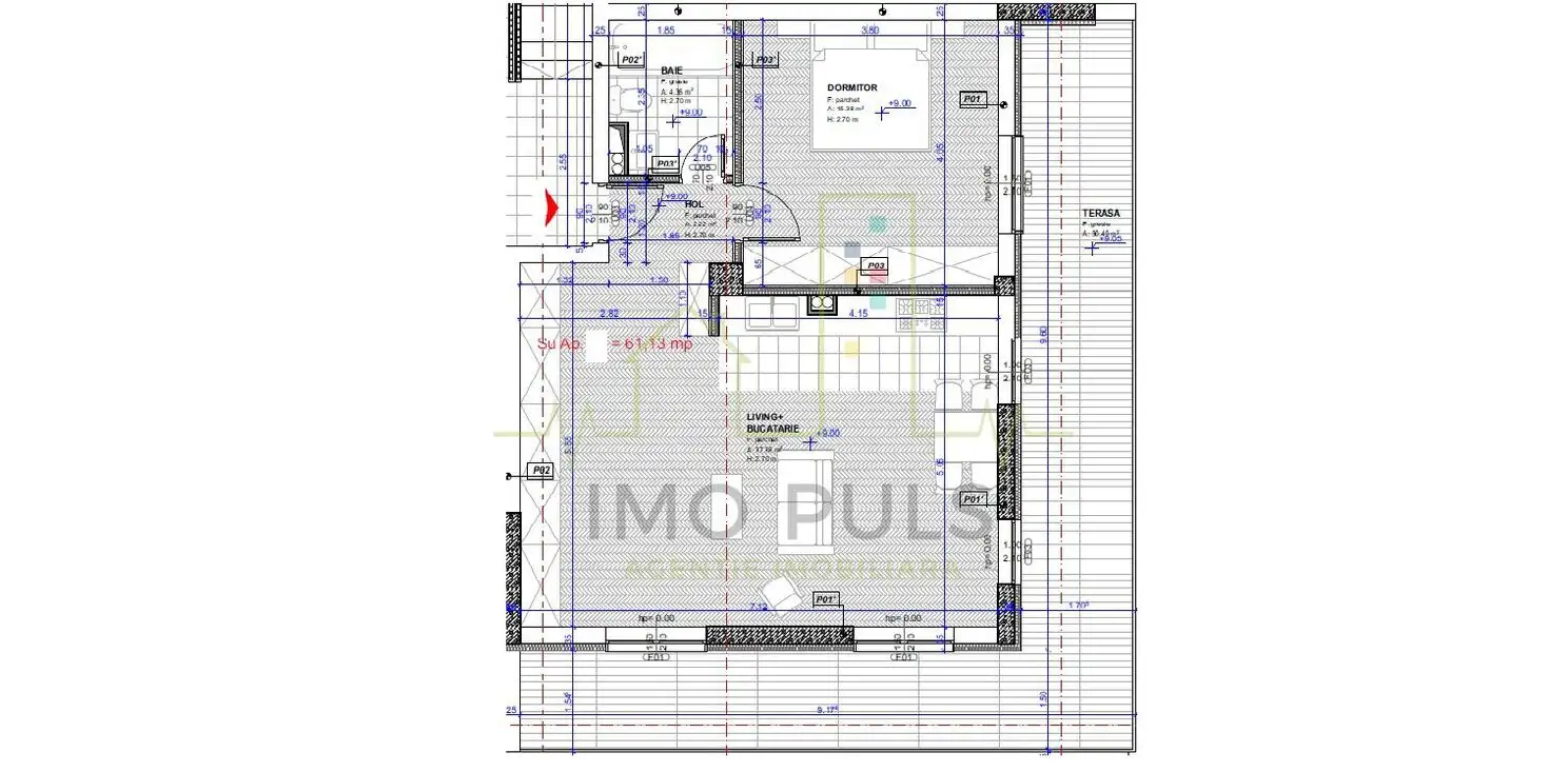 Decomandat. Spatios. Terasa 30 mp