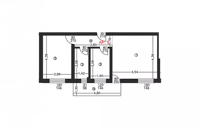 Apartament 2 camere in Trivale | Frasinului 5N