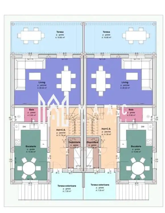 Casa Duplex 4 camere | Curte | Terasa | Calea Cisnadiei