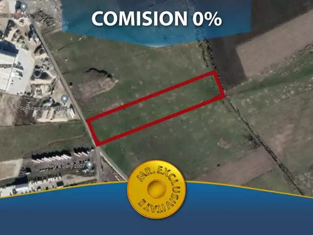 Comision 0%  - Teren intravilan - Zona Industriala Albota