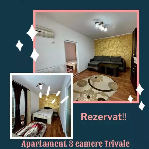 Comision 0% Apartament 3 camere Pitesti- Trivale!