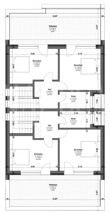 Se vinde apartament, 4 camere in Intre Lacuri