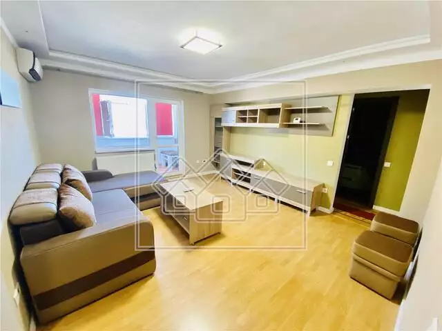 Apartament de vanzare in Sibiu -3 camere, 2 bai si 3 balcoane-Turnisor