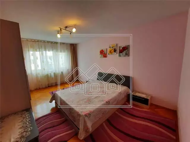 Apartament 2 camere de inchiriat in Sibiu-etaj intermediar -zona Dioda