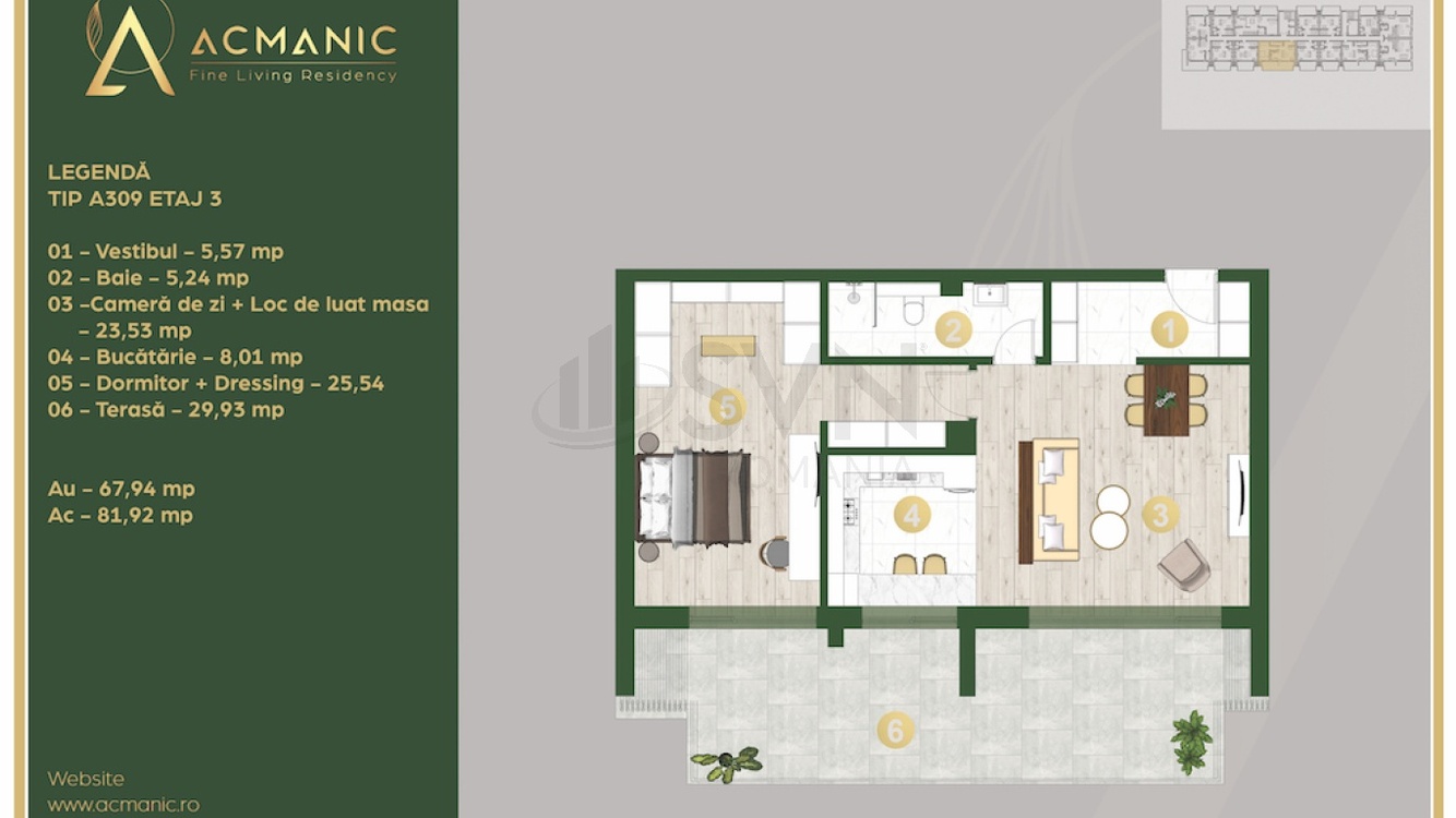Imagine principală pentru Ansamblul rezidential ACMANIC RESIDENCE
