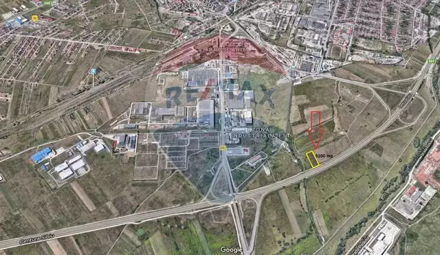 Teren investitie in Sibiu/zona industriala Est langa A1.