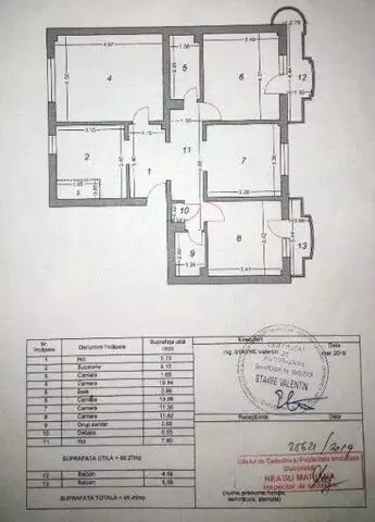 Se vinde apartament, 4 camere, in Sector 3, zona Nerva Traian