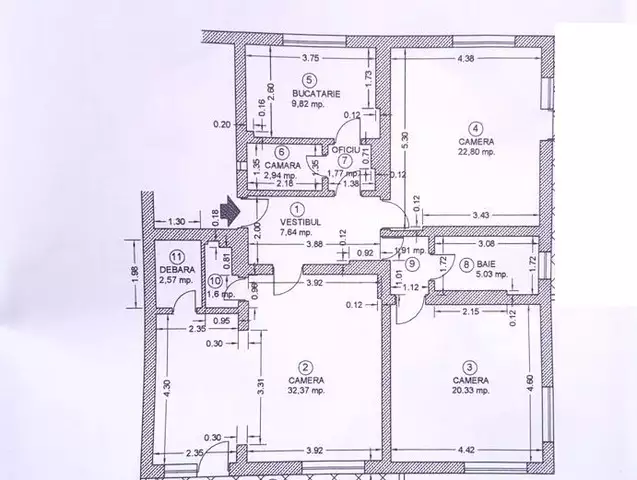 Vanzare apartament, 3 camere, in Sector 1, zona Dorobanti