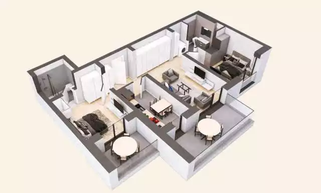Vanzare apartament, 3 camere, in Sector 1, zona Aviatiei