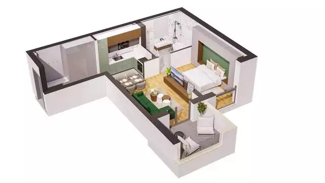 Vanzare apartament, 2 camere, in Sector 1, zona Pipera