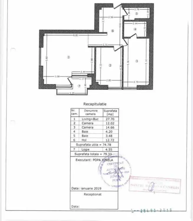 Inchiriere apartament, 3 camere, in Sector 1, zona Aviatiei