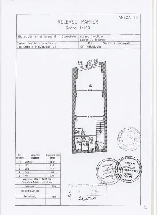 Inchiriere spatiu comercial, 230 m<sup>2</sup>, in Sector 3, zona Piata Unirii (S3)