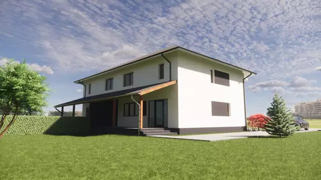 Casa tip duplex in Sibiu de vanzare 118 mp utili zona Selimbar