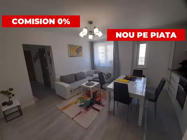 Apartament cu 3 camere Gusterita Sibiu 62 mp mobilat cu loc de parcare