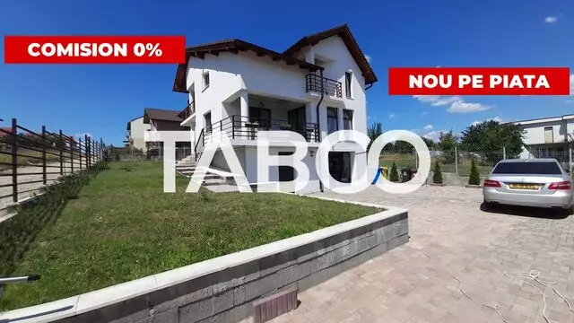 Casa individuala de lux cu 440 mp teren in Turnisor Sibiu -Comision 0%