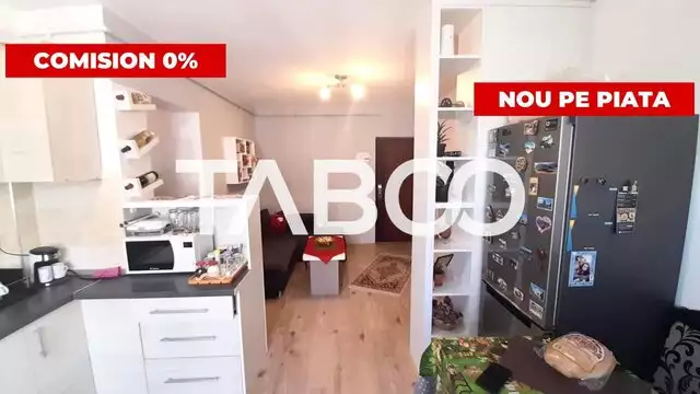 Apartament de vanzare 3 camere etaj 2 in Turnisor Sibiu mobilat utilat