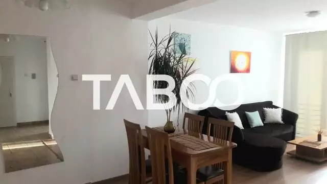 Apartament decomandat de inchiriat cu 3 camere in Tilisca Sibiu etaj 1