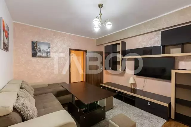 Apartament generos decomandat 3 camere 2 bai balcon Turnisor Sibiu