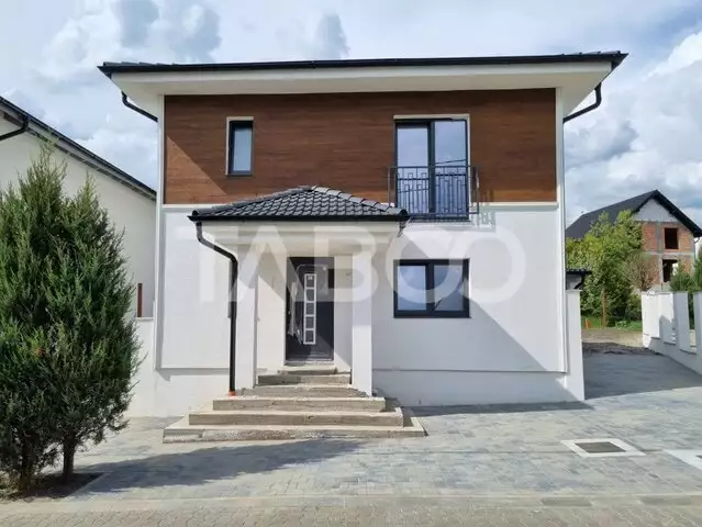 Casa individuala noua cu 5 camere carport de vanzare in Bavaria Sibiu
