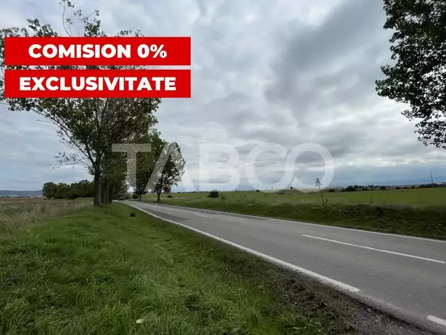 Teren ieftin si mare 10.000 mp intravilan pe Calea Surii Mici in Sibiu