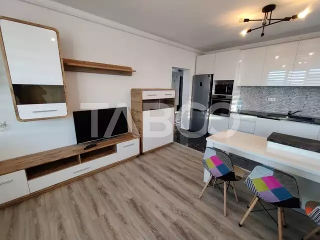 Apartament decomandat de vanzare 3 camere utilat Calea Cisnadiei Sibiu